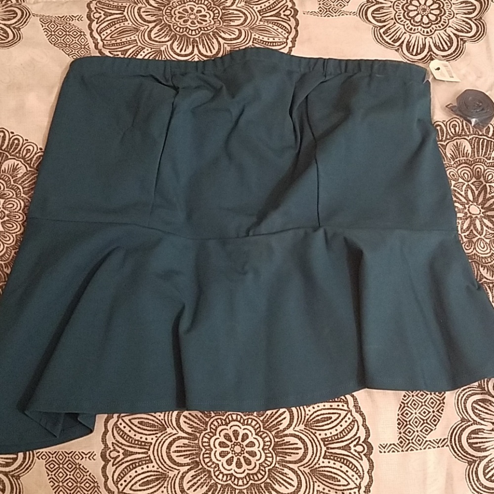 Plus size tube top